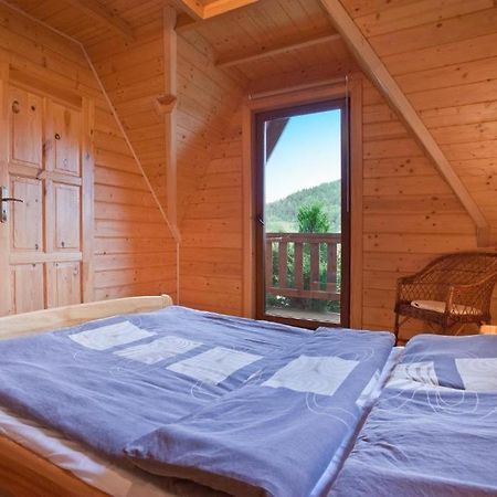 Domek W Krynicy Z Sauna Krynica Zdroj Bagian luar foto