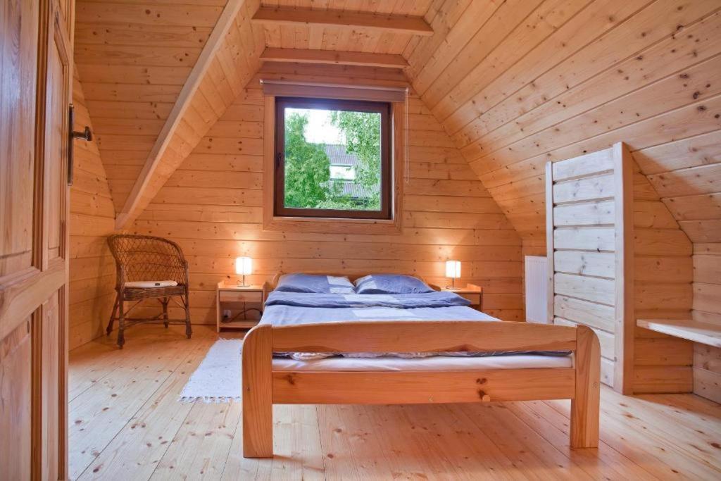Domek W Krynicy Z Sauna Krynica Zdroj Bagian luar foto