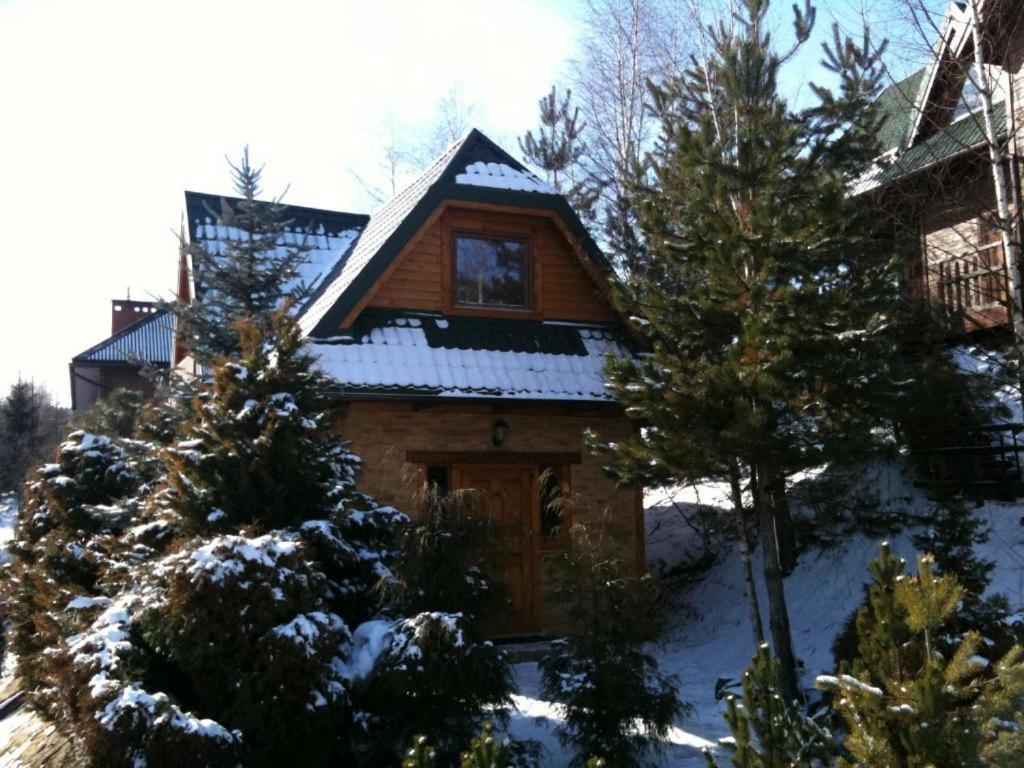 Domek W Krynicy Z Sauna Krynica Zdroj Bagian luar foto