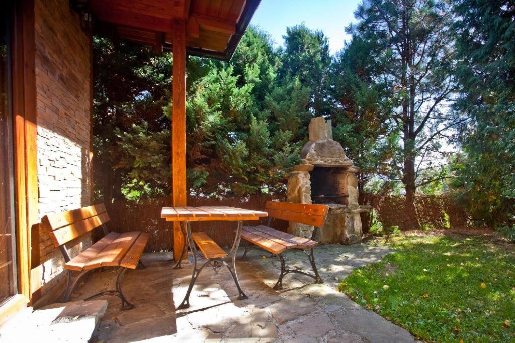 Domek W Krynicy Z Sauna Krynica Zdroj Bagian luar foto